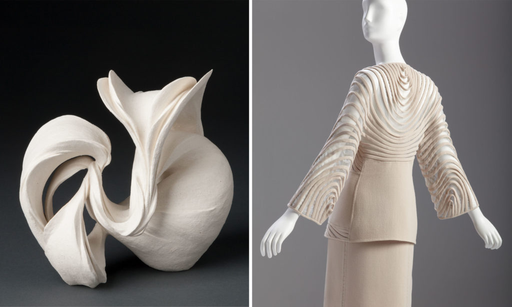 New exhibition at Phoenix Art Museum pairs fashion designs with paintings, sculptures, and photographs to answer the question, “Is fashion art?”