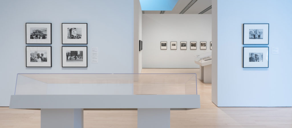 Installation view, Freedom Must Be Lived: Marion Palfi’s America, 1940-1978, 2021, Phoenix Art Museum. Courtesy of Phoenix Art Museum.