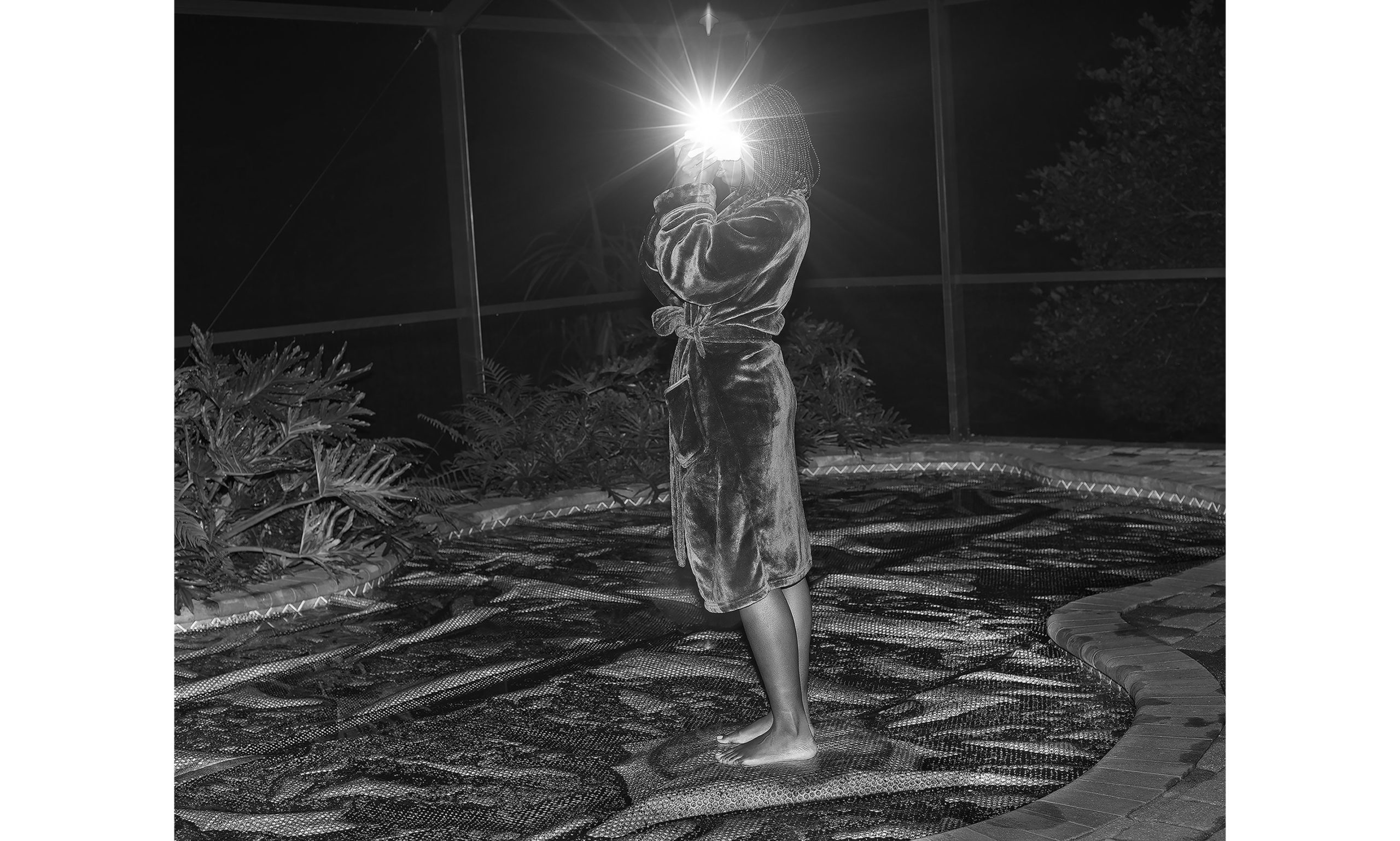 Widline Cadet, Seremoni Disparisyon #1.20 (Ritual [Dis]Appearance #1.20), 2020. Inkjet print. Collection of the artist. © Widline Cadet, from the Seremoni Disparisyon (Ritual [Dis]Appearance) series.