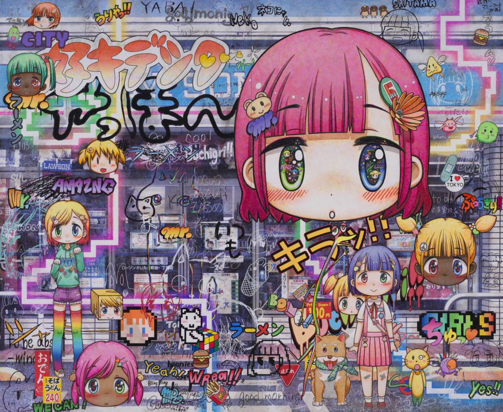 Phoenix Art Museum premieres major exhibition of anime- and manga-inspired works by Japanese contemporary artist Mr.