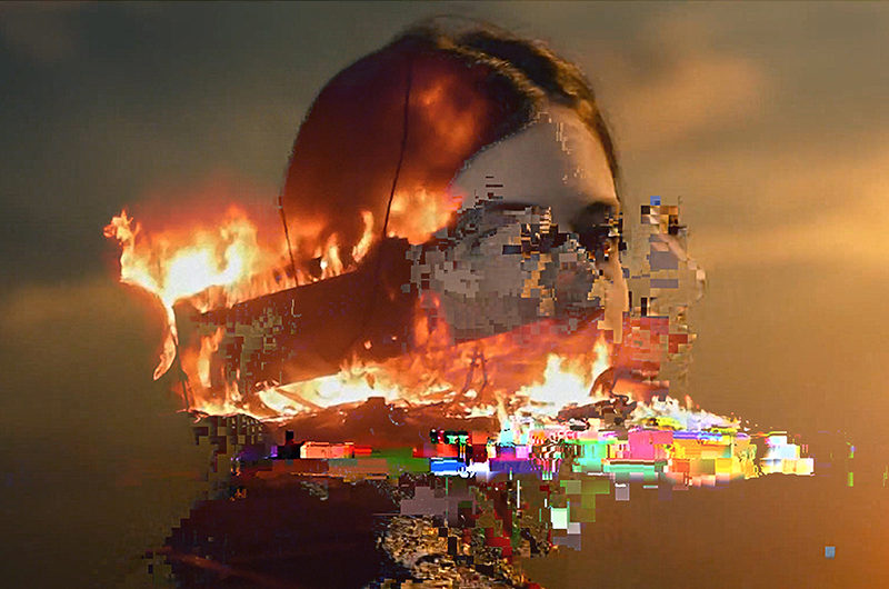 Rembrandt Quiballo, Burn, 2019. Digital print. Courtesy of the artist.