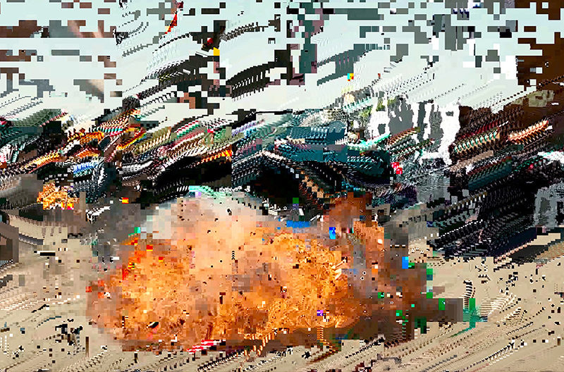 Rembrandt Quiballo, Gigablast, 2019. Digital print. Courtesy of the artist.