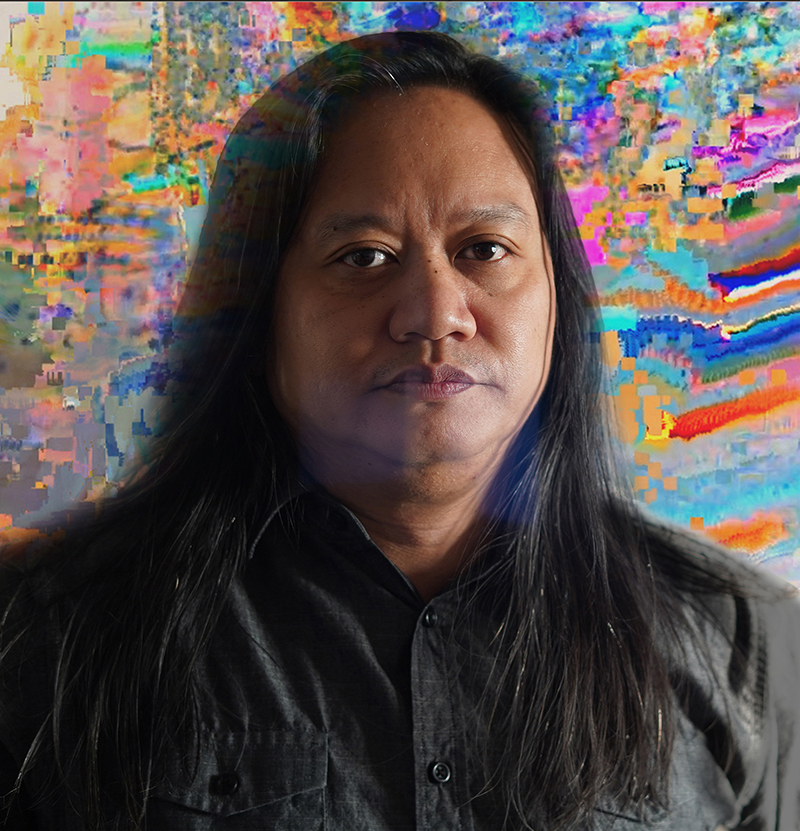 Rembrandt Quiballo, Portrait. Courtesy of the artist.