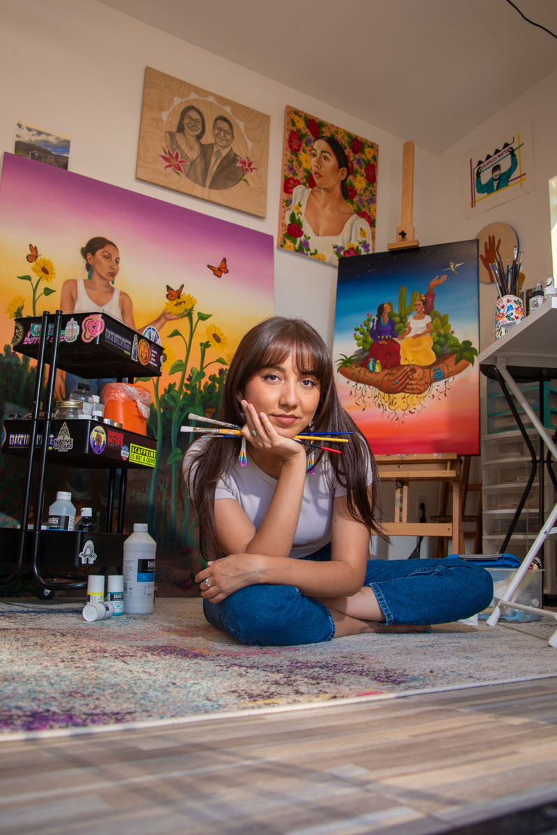 Selina A. Scott, Self-portrait. Courtesy of the artist, Photo: Mya K. Scott.